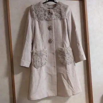 Super Beauty 퍼 롱 코트