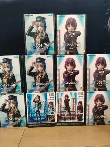 걸즈 밴드 클라이 XStellar 이세리 니나 카와라기 모모카 피규어