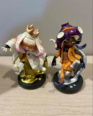 스플라 이이다&히메 amiibo