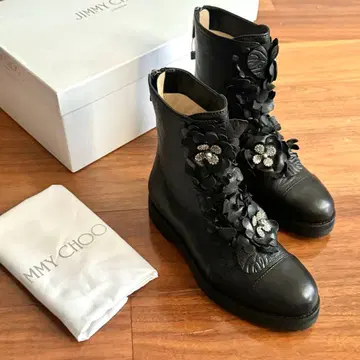 [ 미사용 박스 포함 ] 지미추 Jimmy Choo 부츠 박스 포함 35