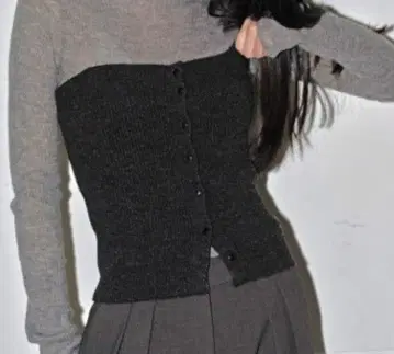 TODAYFUL Rib Knit Bustier 리브 니트 뷔스티에