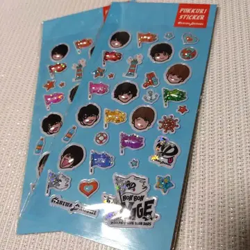 나니와단시 통통 씰 스티커 2장 세트