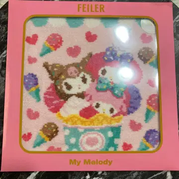 FEILER My Melody 손수건 핑크