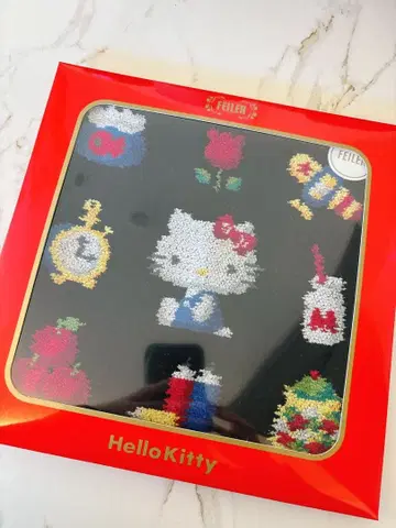 페이러 헬로키티 키티 레트로 산리오 타월 손수건