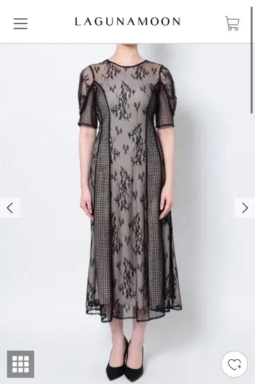 LAGUNAMOON LADY 패널 레이스 원피스