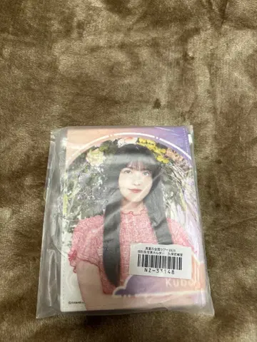 쿠보 시오리 브로마이드 홀더 야마시타 미즈키 빅 캔뱃지 세트