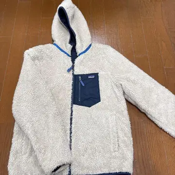 파타고니아 키즈 사이즈 XL 리버서블 네이비