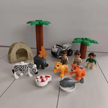 레고 듀플로 동물과 탐험가의 사파리 리셋