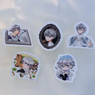 컬러풀 피치 히로 스티커 달마 인형 저택 5주년 전시회