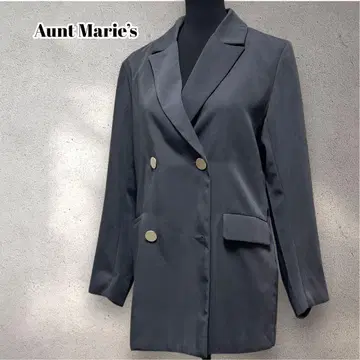 Aunt Marie's 테일러드 자켓 FREE 그레이 더블 브레스트