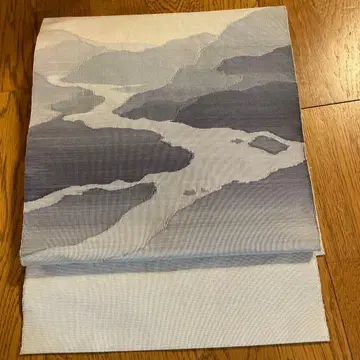 나고야 오비 산과 강 풍경