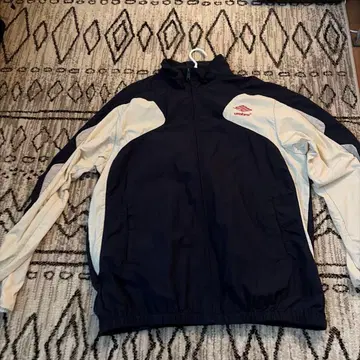 Umbro 9090 나일론 자켓 네이비/크림