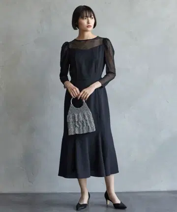 튤 넷 슬리브 머메이드 aimer