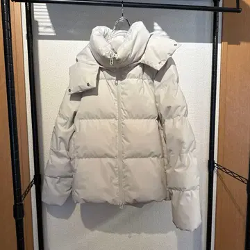 새상품 GU 웜 패디드 블루종 2025 화이트 화이트 아이보리