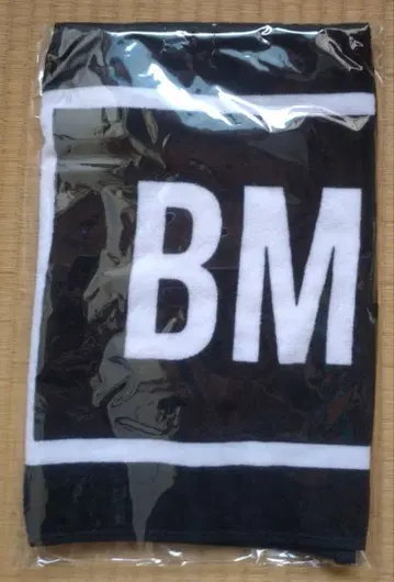 BMSG 로고 페이스 타월