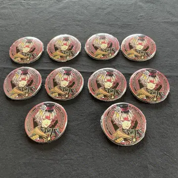 악마 집사와 검은 고양이 아쿠네코 캔뱃지 아몬