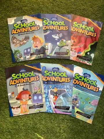 School Adventures 6권 세트 레벨 3