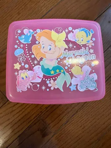 디즈니 인어공주 아리엘 플라스틱 박스
