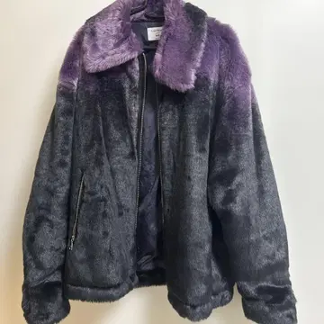 니지산지 후와 미나토 x HARE 어패럴 콜라보 퍼 블루종 자켓