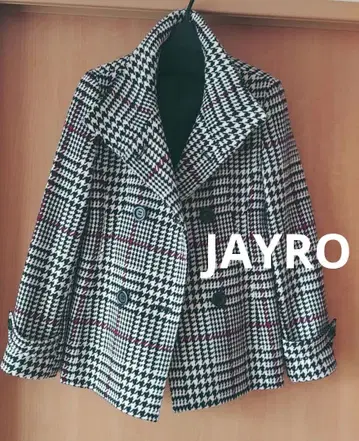 새상품급 JAYRO 글렌체크 아우터
