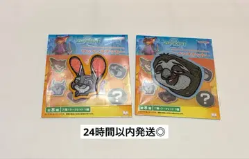 주토피아2 와펜 스티커 주디 플래시