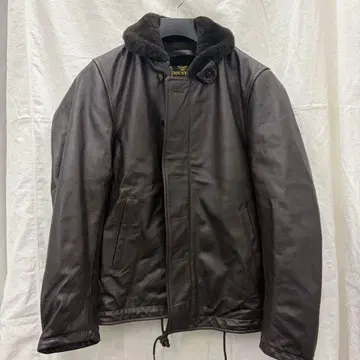 [ 새상품급 ] HOUSTON 가죽 N-1 사이즈:38R 휴스턴 소가죽