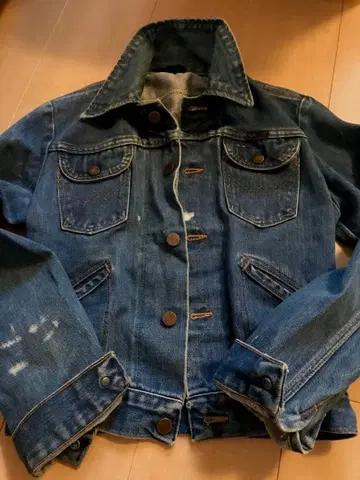 빈티지 데님 자켓 Wrangler made in USA 구제 의류 데님
