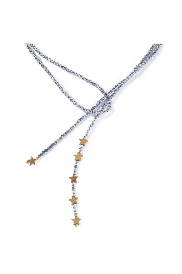 르봉봉 라리엣 초커 그레이 미사용 새상품