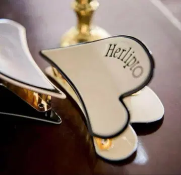 Herlipto Bicolor Heart Hair Clip