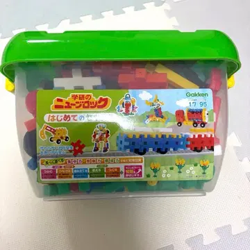 Gakken 처음으로 배우는 뉴 블록 덤 포함