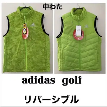 아디다스 남성용 충전솜 아우터 베스트 리버서블