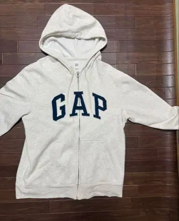 GAP 후드 부착 후드티 라이트 그레이