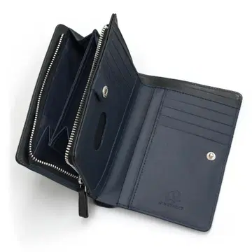 마이 월렛 미들 월렛 / 블랙 미드나잇 블루 미사용