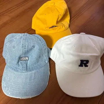 로고 포함 캡 3종 세트