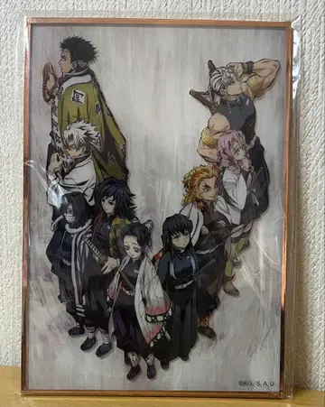 귀멸의 칼날 귀멸 극장 아크릴 색지 주합회의 나비 저택 편 기둥 집합