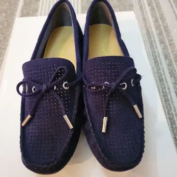 네이비 스웨이드 로퍼