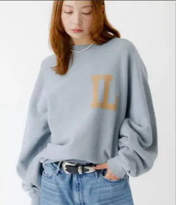 REMI RELIEF 그레이 맨투맨 IL