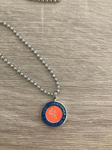 세인트 크리스토퍼 펜던트 미국 서해안 서퍼 애용 safari