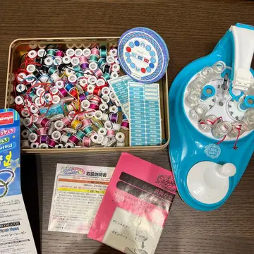 컬러풀 쿠미쿠루 Cool Maker DIY완구 실 감기 세트