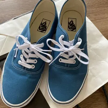 VANS 파랑 스니커즈 새상품급