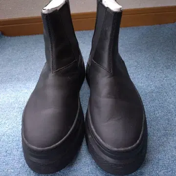 컨버스 블랙 사이드 고어 부츠 통굽