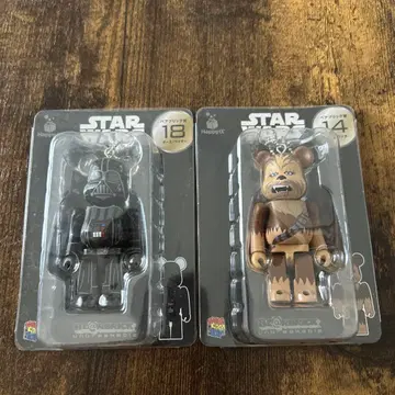 STAR WARS 베어브릭 다스 베이더/츄바카