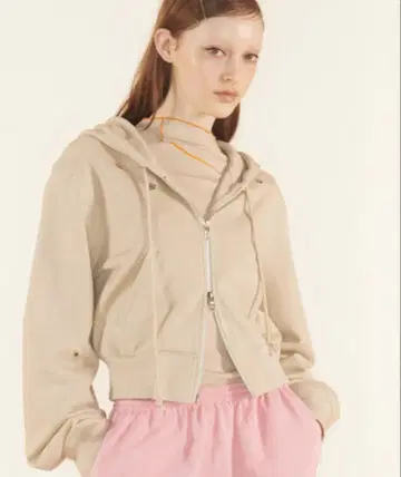 Kijun 후드티 후디 베이지