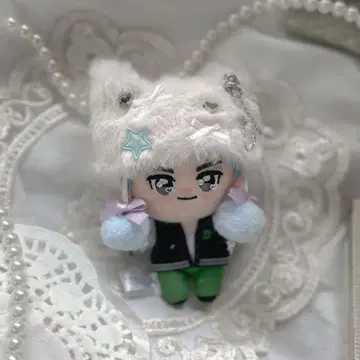 니지파페 10cm 인형옷 인형옷 고양이 귀 니트 모자 모자 두건 모자