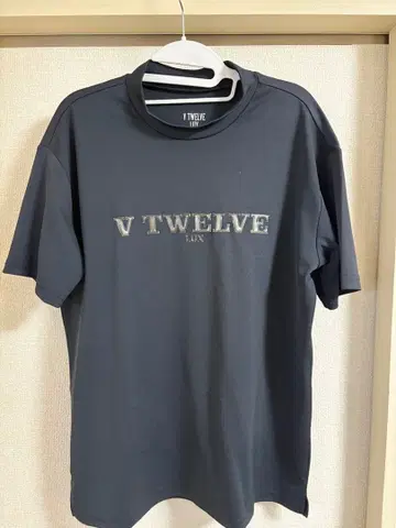 V TWELVE LUX 골프 셔츠 다크 그레이