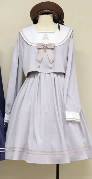 아마벨.Crown Emblem Setup풍 세일러 원피스