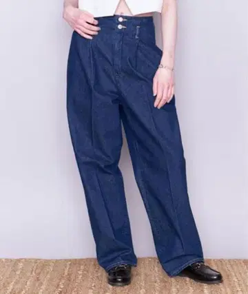 AEWEN MATOPH 이우엔마토프 11OZ 데님 배기 팬츠 38