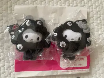 산리오 블랙 미야쿠미야쿠 카라비너  봉제 인형 BC