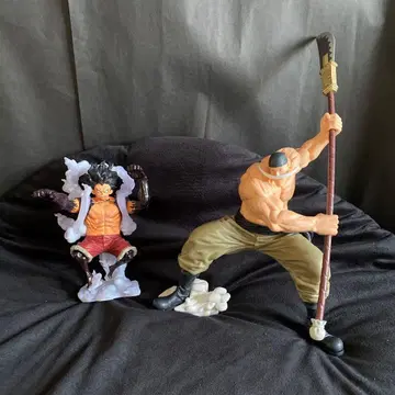 원피스 루피 스네이크맨 흰 수염 피규어