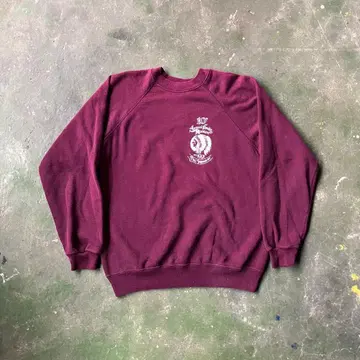 80s Hanes 래글런 스웨트 usa 제조